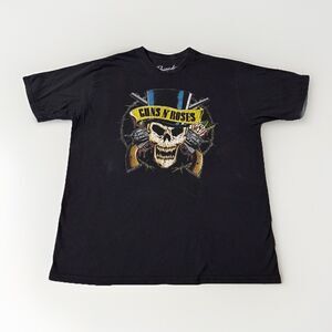 Guns N Roses Bravado Men’s L/XL 100% Cotton Band T-Shirt Graphic Skull Groupie ￼